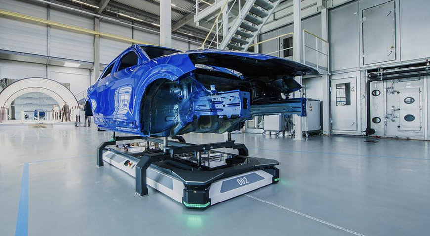 DURR COMBINING AGVS AND SOFTWARE FOR GREATER PAINT SHOP EFFICIENCY